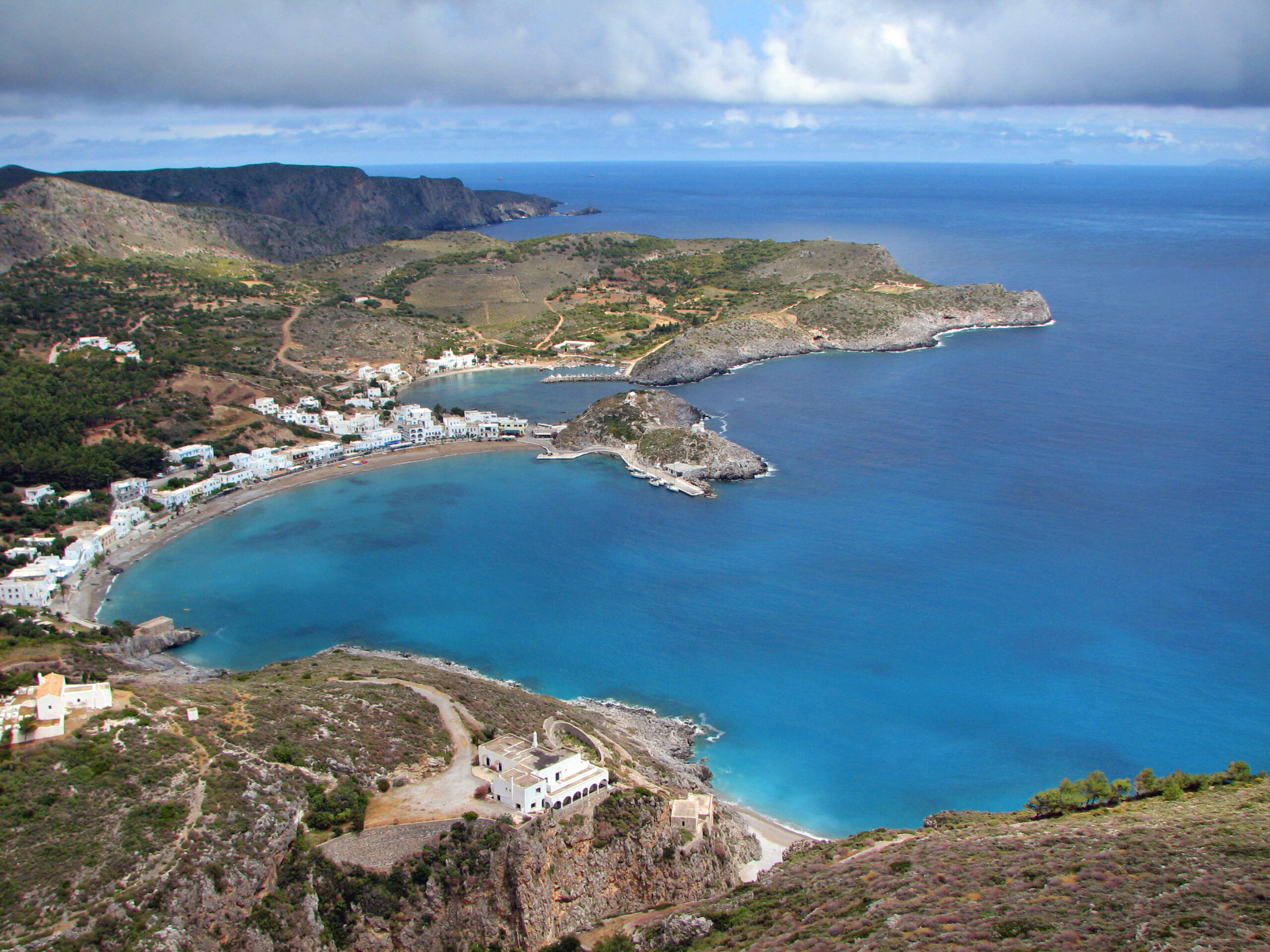 Kapsali panoramic view